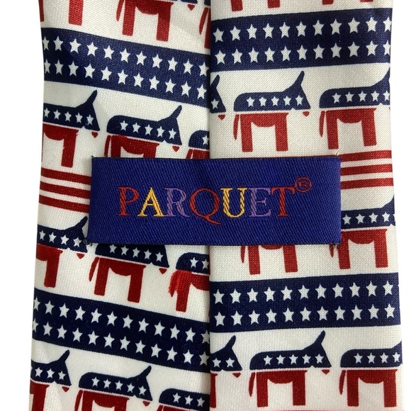 Red and Blue Patriotic Tie - Picture 3 of 4